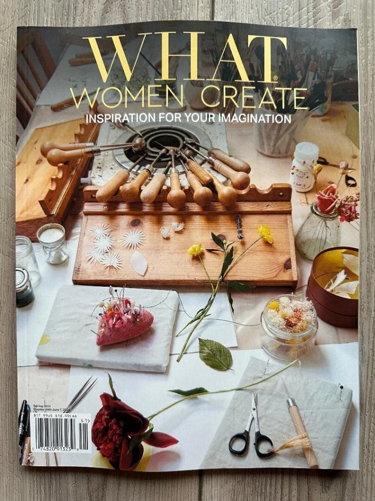 What Women Create Magazine cover